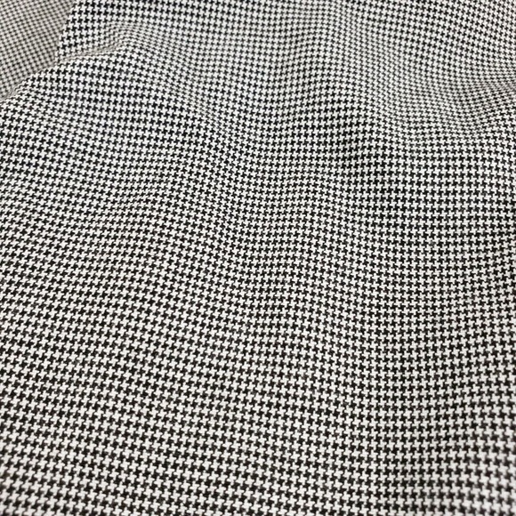 Liz Claiborne Womens Black White Mid Rise Flat Front Regular Fit Dress Pant Sz 6 - Picture 4 of 7